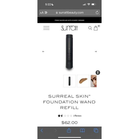 Surratt Surreal Skin Foundation Wand REFILL- 12 Honey / Golden Ochre - Picture 6 of 6